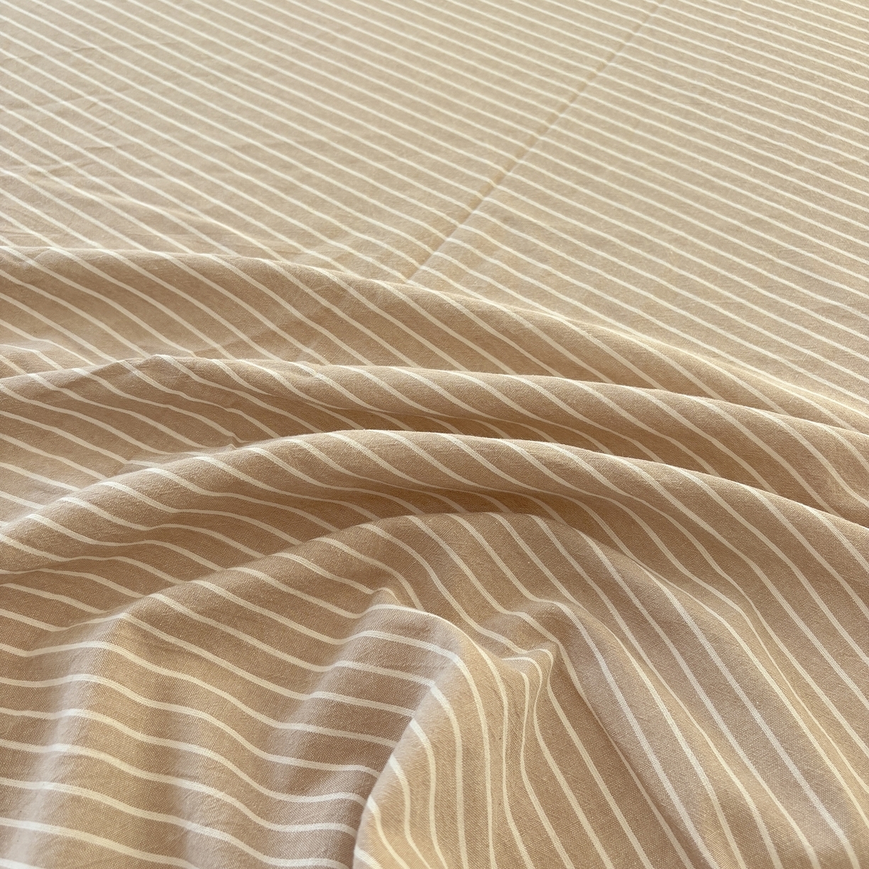 91家纺网 家纺一手货源 找家纺 （总）居眠 2025新款单层色织水洗格子全棉纯棉单床笠床笠单件单品床笠