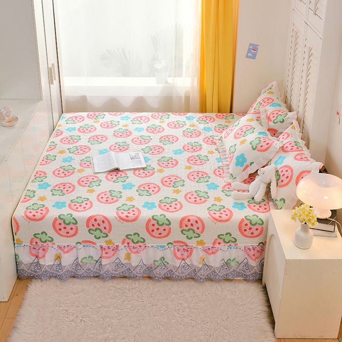 91家纺网 家纺一手货源 找家纺 （总）羽爱 2025全棉印花A类榻榻米床盖