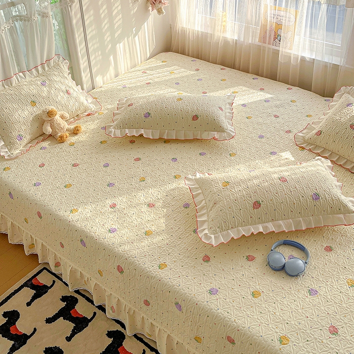 91家纺网 家纺一手货源 找家纺 （总）羽爱 2025全棉印花A类榻榻米床盖