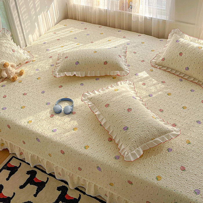 91家纺网 家纺一手货源 找家纺 （总）羽爱 2025全棉印花A类榻榻米床盖