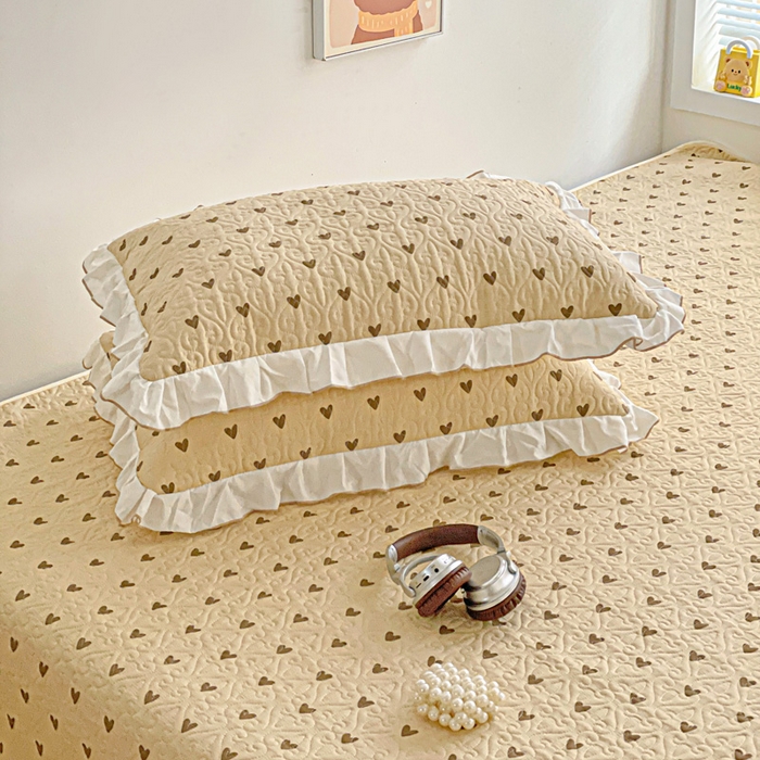 91家纺网 家纺一手货源 找家纺 羽爱 2025全棉印花A类榻榻米床盖欢喜