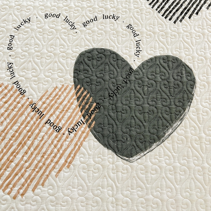 91家纺网 家纺一手货源 找家纺 羽爱 2025全棉印花A类榻榻米床盖卡布奇诺