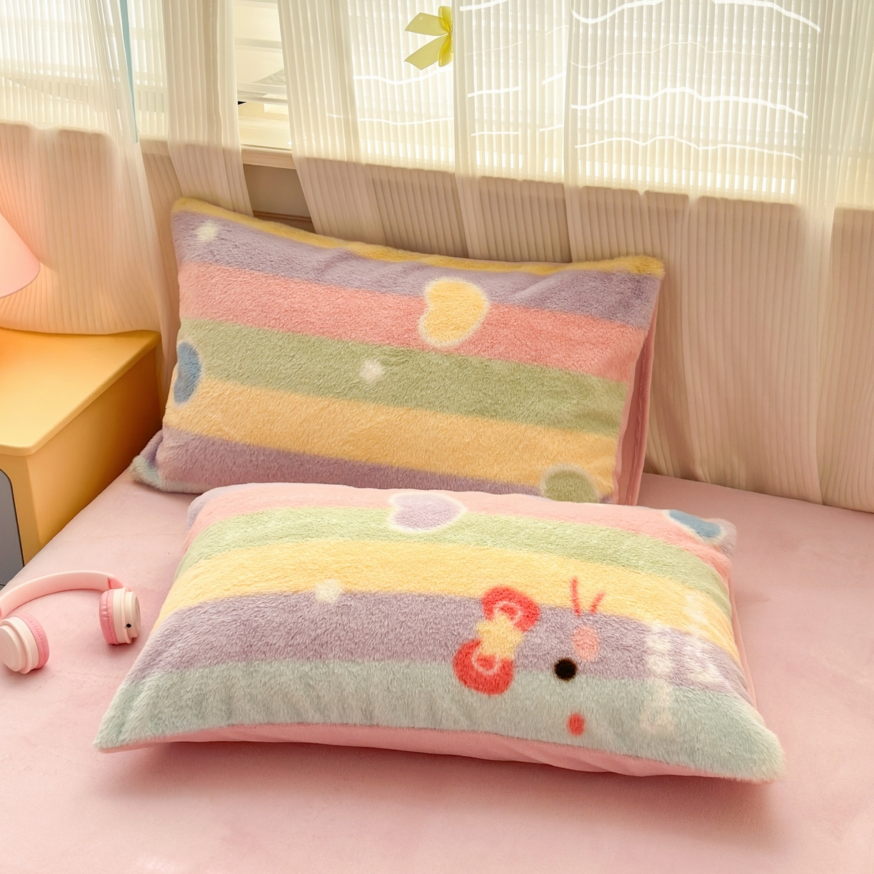 91家纺网 家纺一手货源 找家纺 （总）乐童家纺 2025新款高克重兔毛牛奶绒四件套