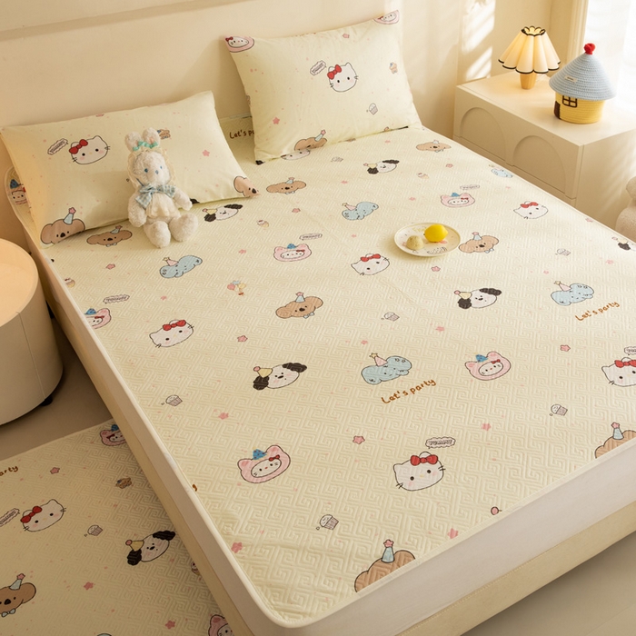 91家纺网 家纺一手货源 找家纺 （总）美达家纺 2025新款A类全棉防水床垫 隔尿垫 姨妈垫 护理垫【可定制】