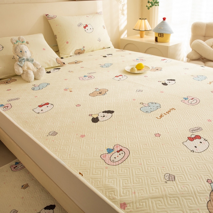 91家纺网 家纺一手货源 找家纺 （总）美达家纺 2025新款A类全棉防水床垫 隔尿垫 姨妈垫 护理垫【可定制】