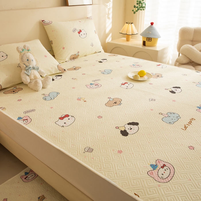 91家纺网 家纺一手货源 找家纺 （总）美达家纺 2025新款A类全棉防水床垫 隔尿垫 姨妈垫 护理垫【可定制】