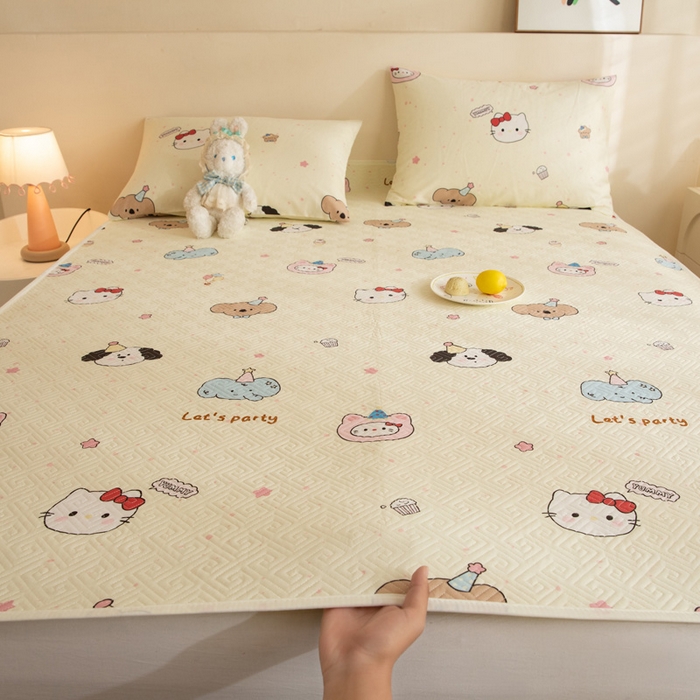 91家纺网 家纺一手货源 找家纺 （总）美达家纺 2025新款A类全棉防水床垫 隔尿垫 姨妈垫 护理垫【可定制】