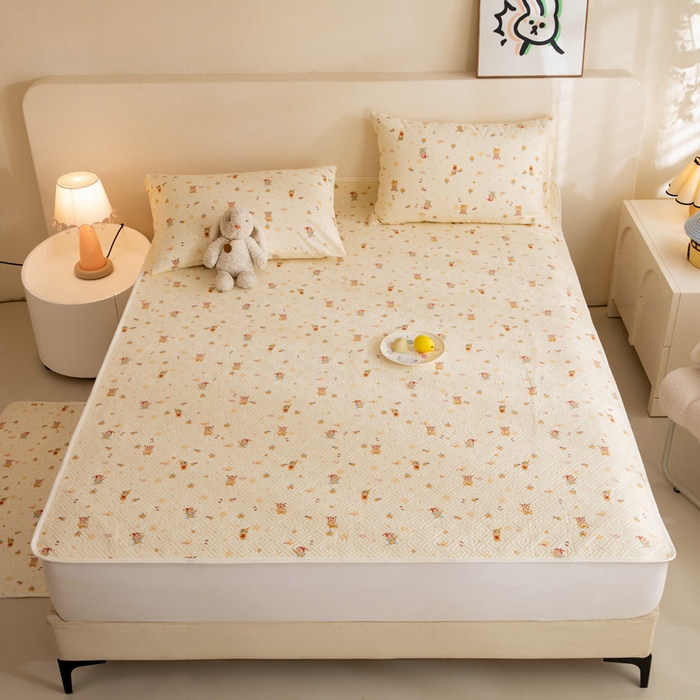 91家纺网 家纺一手货源 找家纺 （总）美达家纺 2025新款A类全棉防水床垫 隔尿垫 姨妈垫 护理垫【可定制】