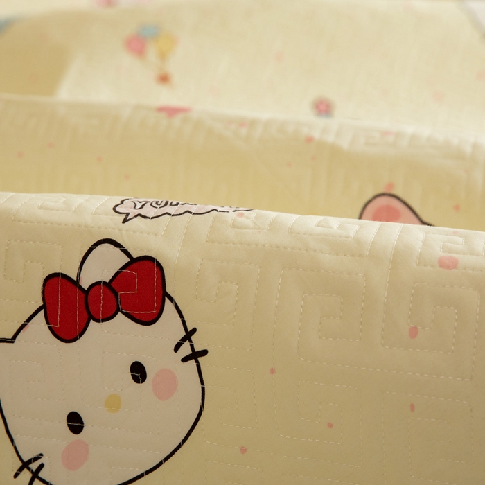 91家纺网 家纺一手货源 找家纺 （总）美达家纺 2025新款A类全棉夹棉防水床垫儿童隔尿垫婴儿床防水防滑姨妈护理垫【可定制】