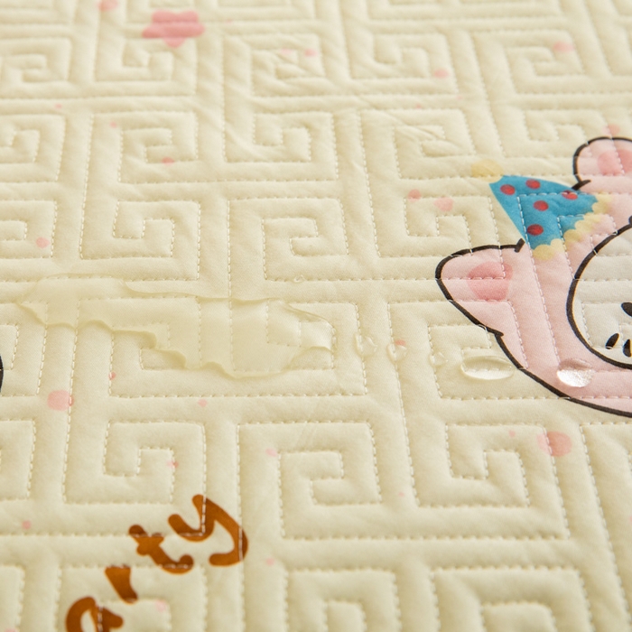 91家纺网 家纺一手货源 找家纺 （总）美达家纺 2025新款A类全棉夹棉防水床垫儿童隔尿垫婴儿床防水防滑姨妈护理垫【可定制】