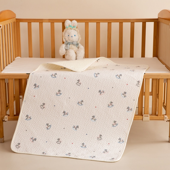 91家纺网 家纺一手货源 找家纺 （总）美达家纺 2025新款A类全棉夹棉防水床垫儿童隔尿垫婴儿床防水防滑姨妈护理垫【可定制】