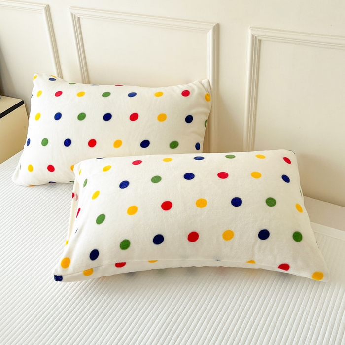 91家纺网 家纺一手货源 找家纺 贝扬思家纺 2025新款卡通牛奶绒豆豆绒抗菌被冬被被子被芯-奶豆 奶豆-彩珍珠