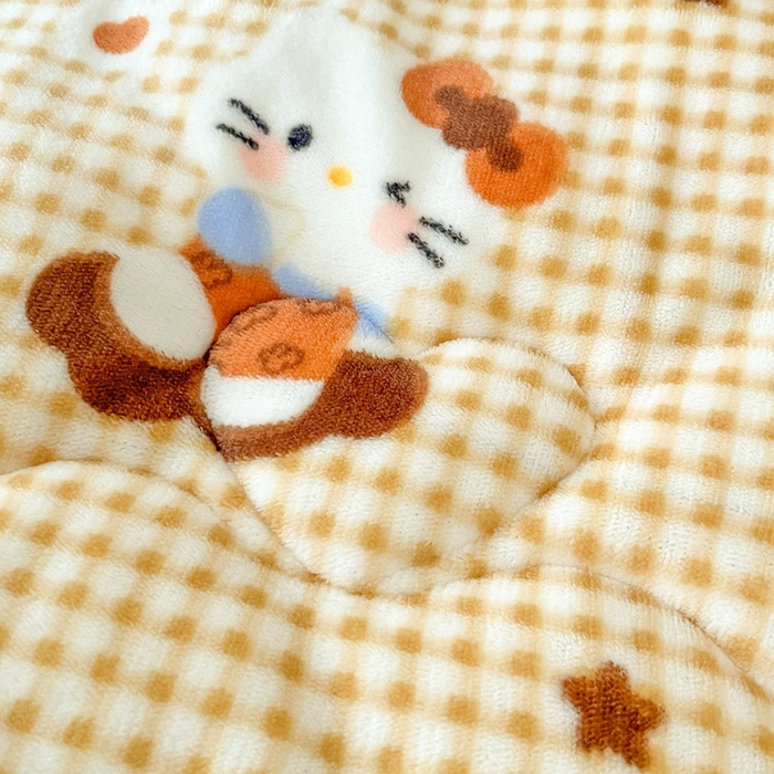 91家纺网 家纺一手货源 找家纺 贝扬思家纺 2025新款卡通牛奶绒豆豆绒抗菌被冬被被子被芯-奶豆 奶豆-可可猫星