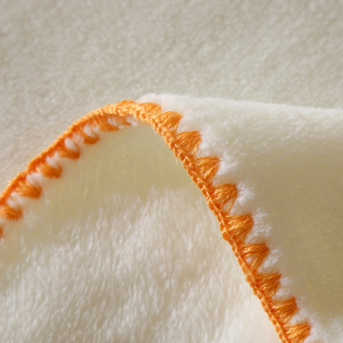 91家纺网 家纺一手货源 找家纺 咏绒家纺工厂店 2025新款高克重双面婴儿绒刺绣款多功能盖毯贝壳绣毛毯 向阳花