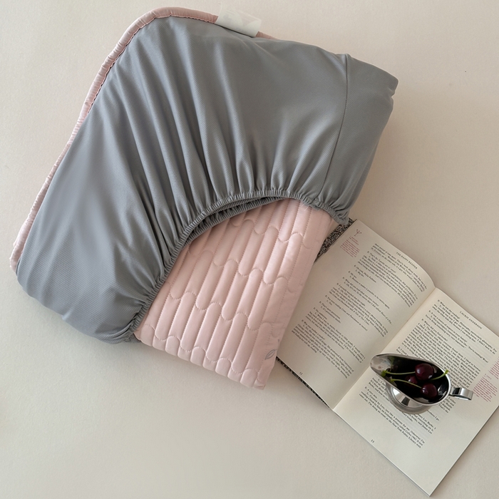 91家纺网 家纺一手货源 找家纺 咏绒家纺工厂店 2025新品50S双股全棉长绒棉刺绣绗缝夹棉床笠床垫保护罩三件套 组合图仅做展示不可下单