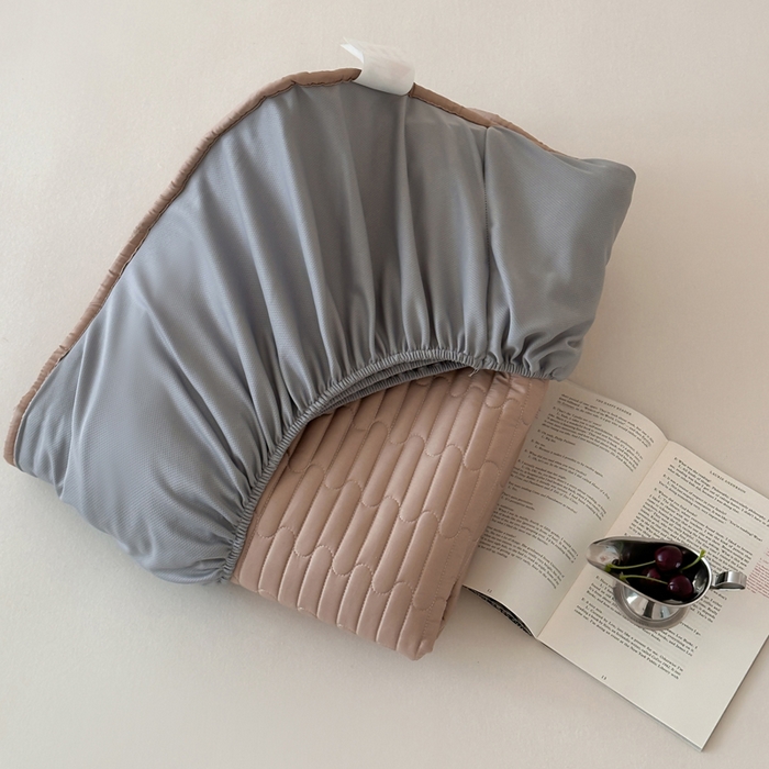 91家纺网 家纺一手货源 找家纺 咏绒家纺工厂店 2025新品50S双股全棉长绒棉刺绣绗缝夹棉床笠床垫保护罩三件套 组合图仅做展示不可下单