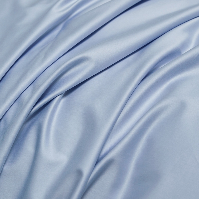 91家纺网 家纺一手货源 找家纺 咏绒家纺工厂店 2025新款100支澳棉纯棉CR工艺极简轻奢刺绣四件套-极光系列 极光-迷雾蓝