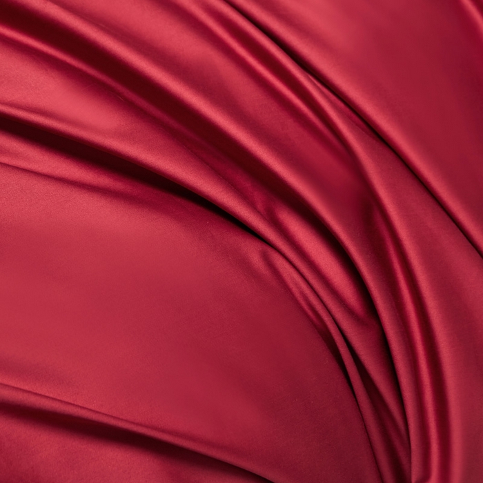 91家纺网 家纺一手货源 找家纺 咏绒家纺工厂店 2025新款100支澳棉纯棉CR工艺极简轻奢刺绣四件套-卡佩拉系列 卡佩拉-千禧红