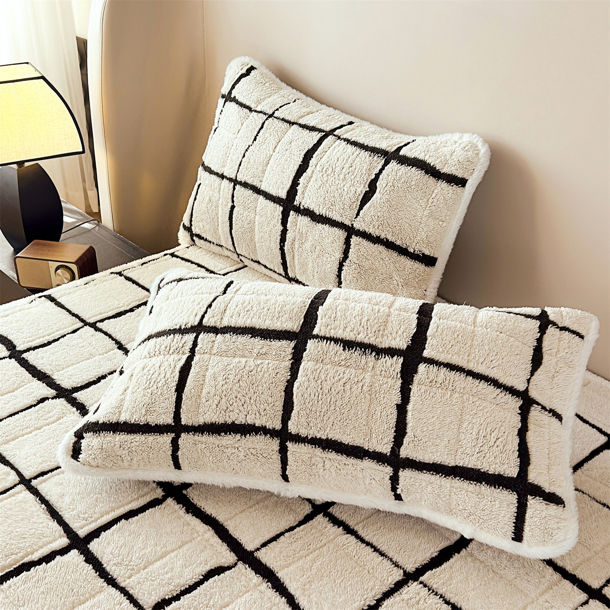 91家纺网 家纺一手货源 找家纺 （总）天之澜家纺 2025新款A类加厚舒棉绒提花夹棉床笠