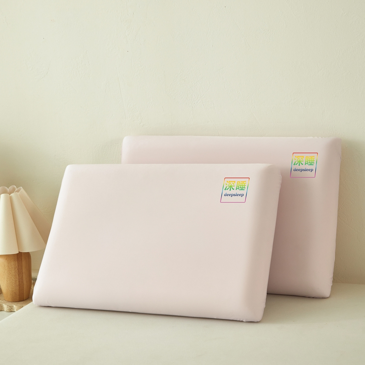 91家纺网 家纺一手货源 找家纺 纳斯顿家纺 2025新款生物基面包枕枕头枕芯 生物基面包枕-浅粉