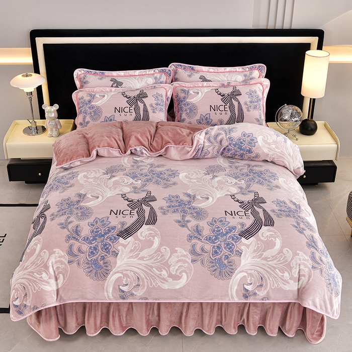 91家纺网 家纺一手货源 找家纺 （总推）诺梵家纺 2025新款8.5斤牛奶绒四件套金貂绒法莱绒水晶绒珊瑚绒