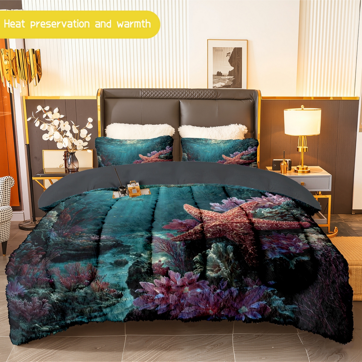 91家纺网 家纺一手货源 找家纺 （总）合纵跨境工厂 一件定制pod模式jit跨境180G牛奶绒被子三件套一件代发temu希音集采shein亚马逊24h发