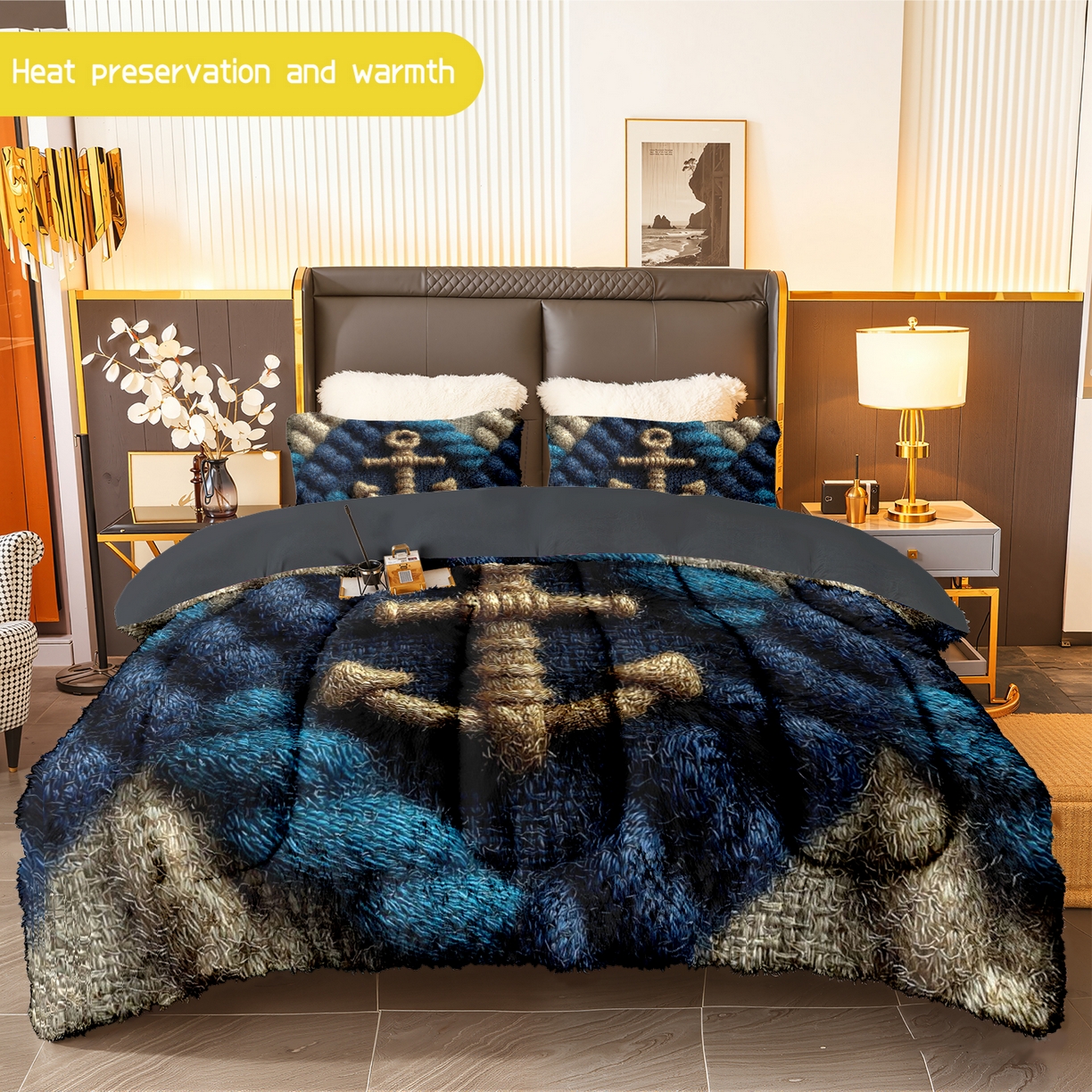 91家纺网 家纺一手货源 找家纺 （总）合纵跨境工厂 一件定制pod模式jit跨境180G牛奶绒被子三件套一件代发temu希音集采shein亚马逊24h发