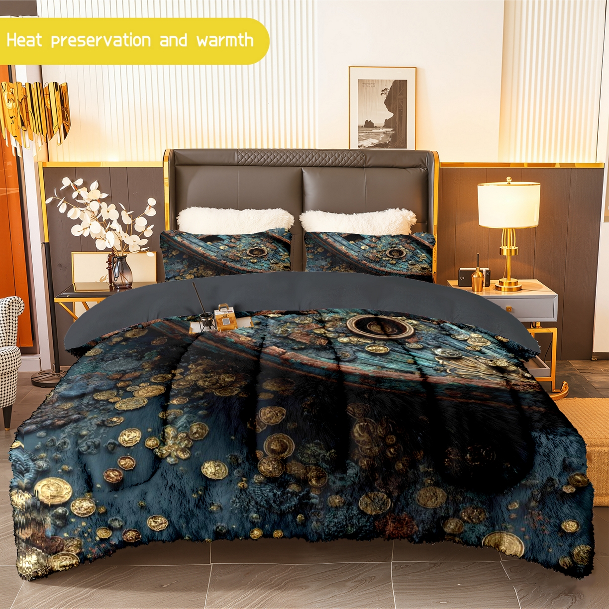 91家纺网 家纺一手货源 找家纺 （总）合纵跨境工厂 一件定制pod模式jit跨境180G牛奶绒被子三件套一件代发temu希音集采shein亚马逊24h发