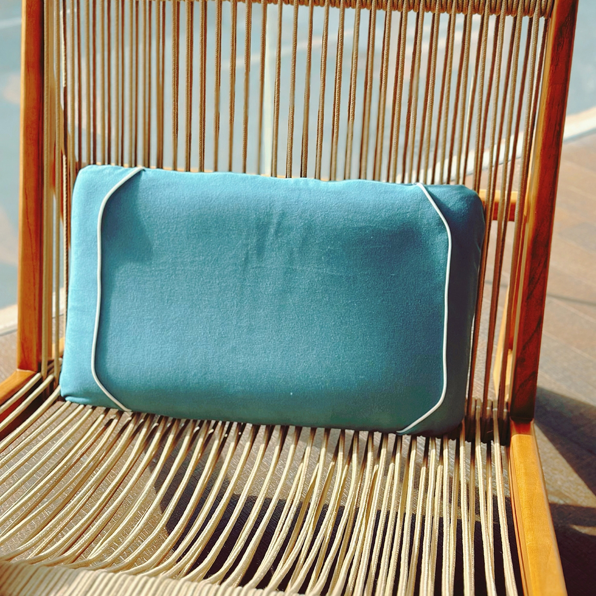 芯辰 2025新款炫彩糖果儿童生物基枕枕头枕芯 雾霾蓝