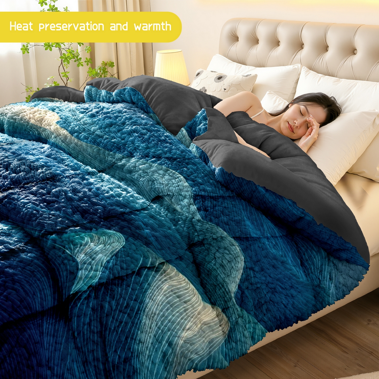 91家纺网 家纺一手货源 找家纺 合纵跨境工厂 一件定制pod模式jit跨境180G牛奶绒被子三件套一件代发temu希音集采shein亚马逊24h发 015923376