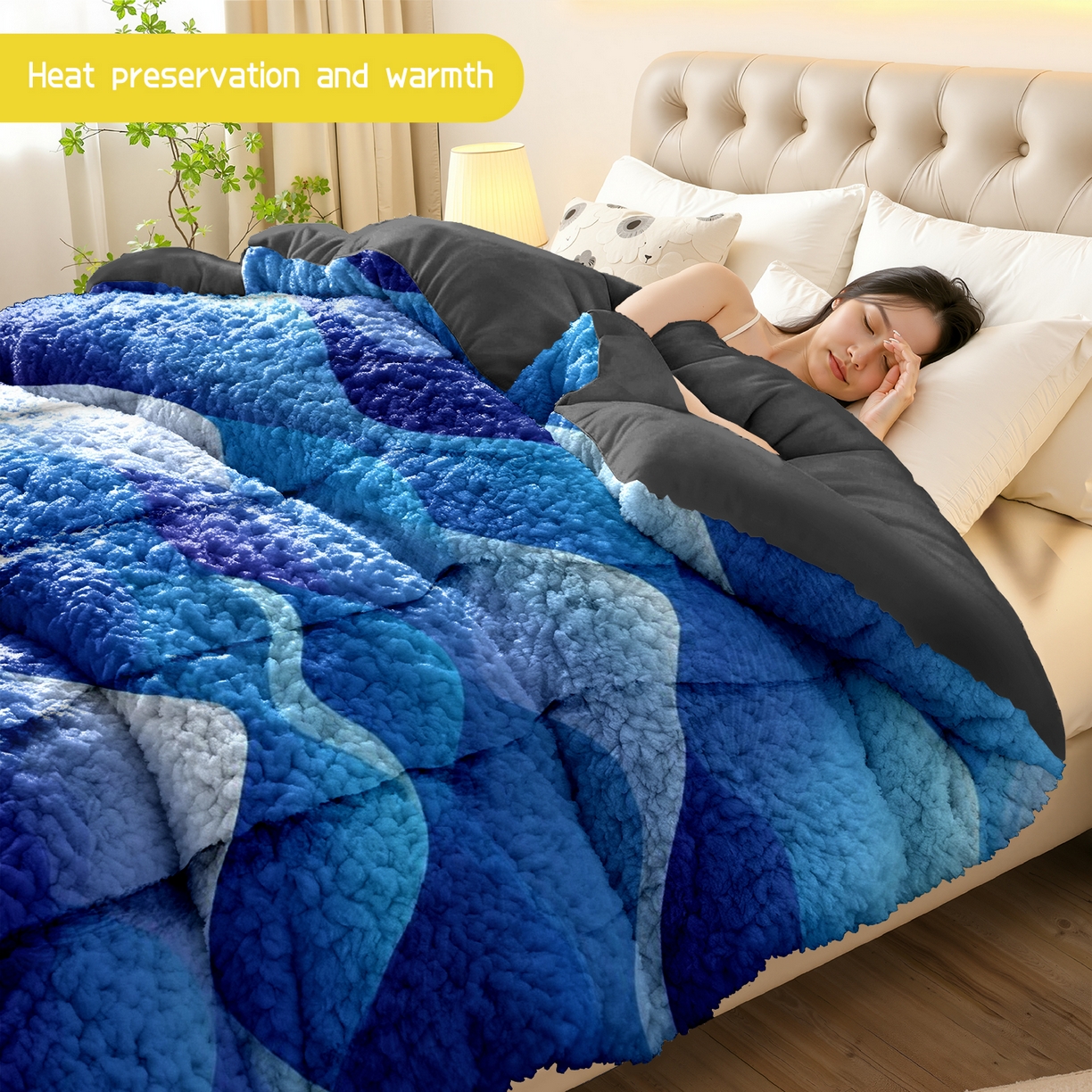 91家纺网 家纺一手货源 找家纺 合纵跨境工厂 一件定制pod模式jit跨境180G牛奶绒被子三件套一件代发temu希音集采shein亚马逊24h发 015923377