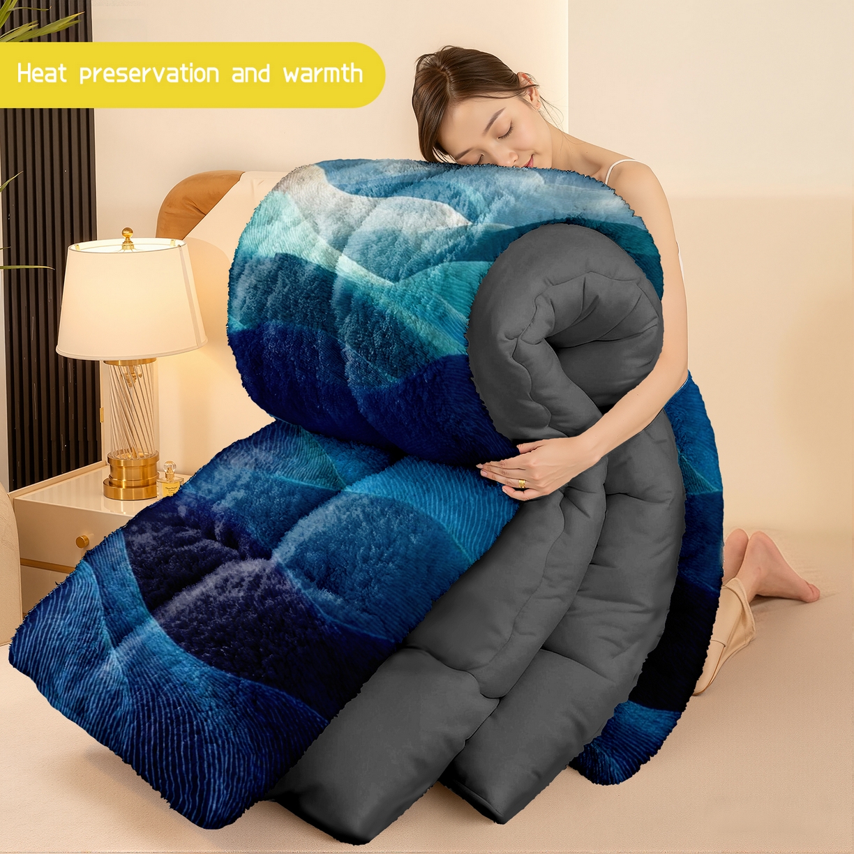 91家纺网 家纺一手货源 找家纺 合纵跨境工厂 一件定制pod模式jit跨境180G牛奶绒被子三件套一件代发temu希音集采shein亚马逊24h发 015923378