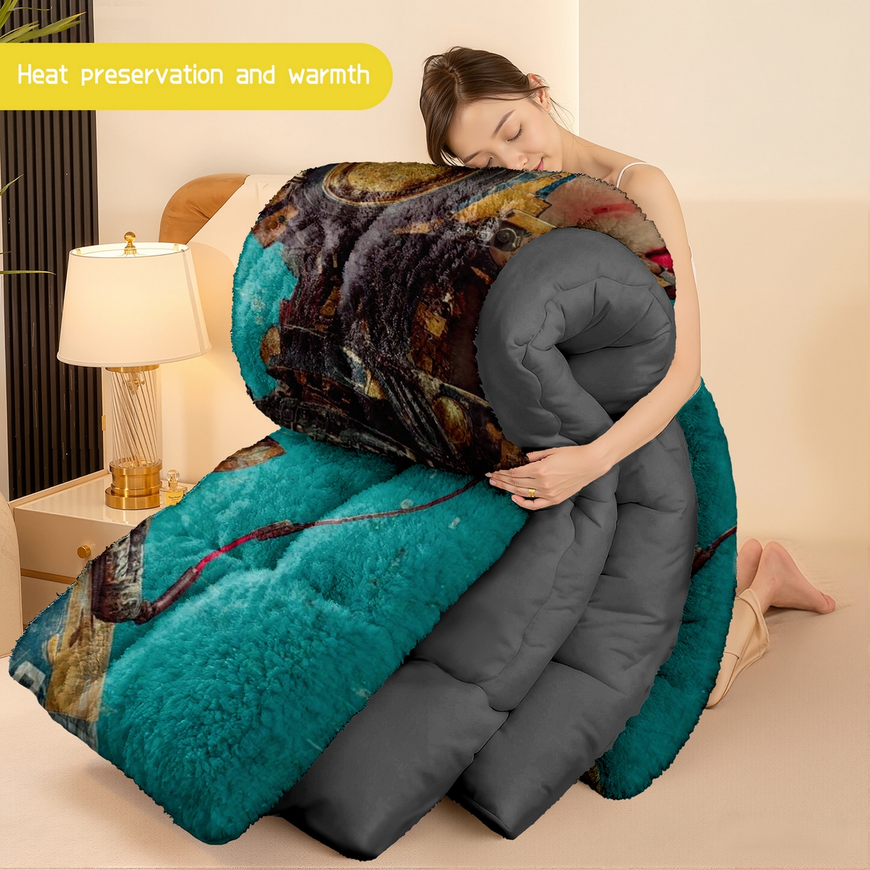 91家纺网 家纺一手货源 找家纺 合纵跨境工厂 一件定制pod模式jit跨境180G牛奶绒被子三件套一件代发temu希音集采shein亚马逊24h发 015923380