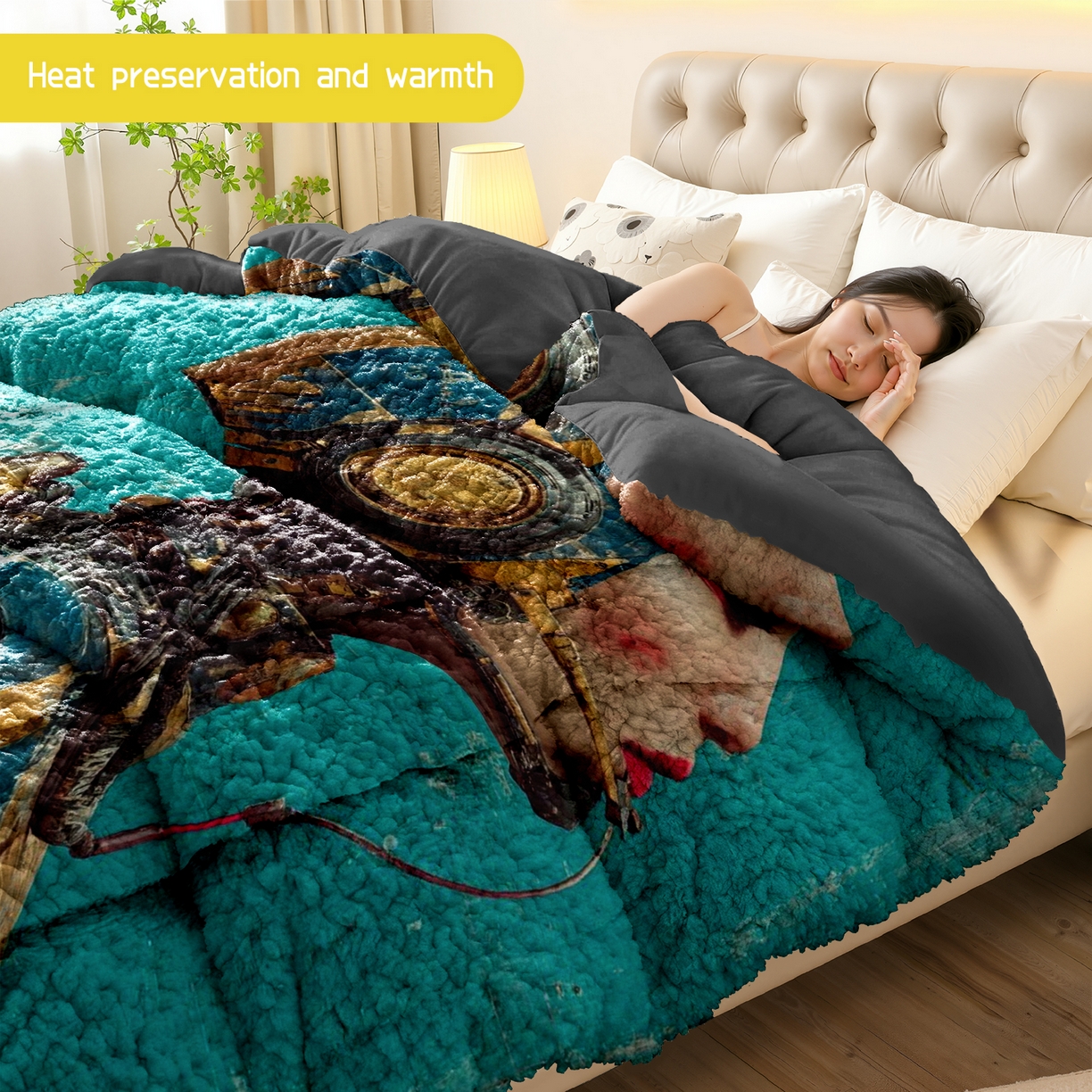 91家纺网 家纺一手货源 找家纺 合纵跨境工厂 一件定制pod模式jit跨境180G牛奶绒被子三件套一件代发temu希音集采shein亚马逊24h发 015923380