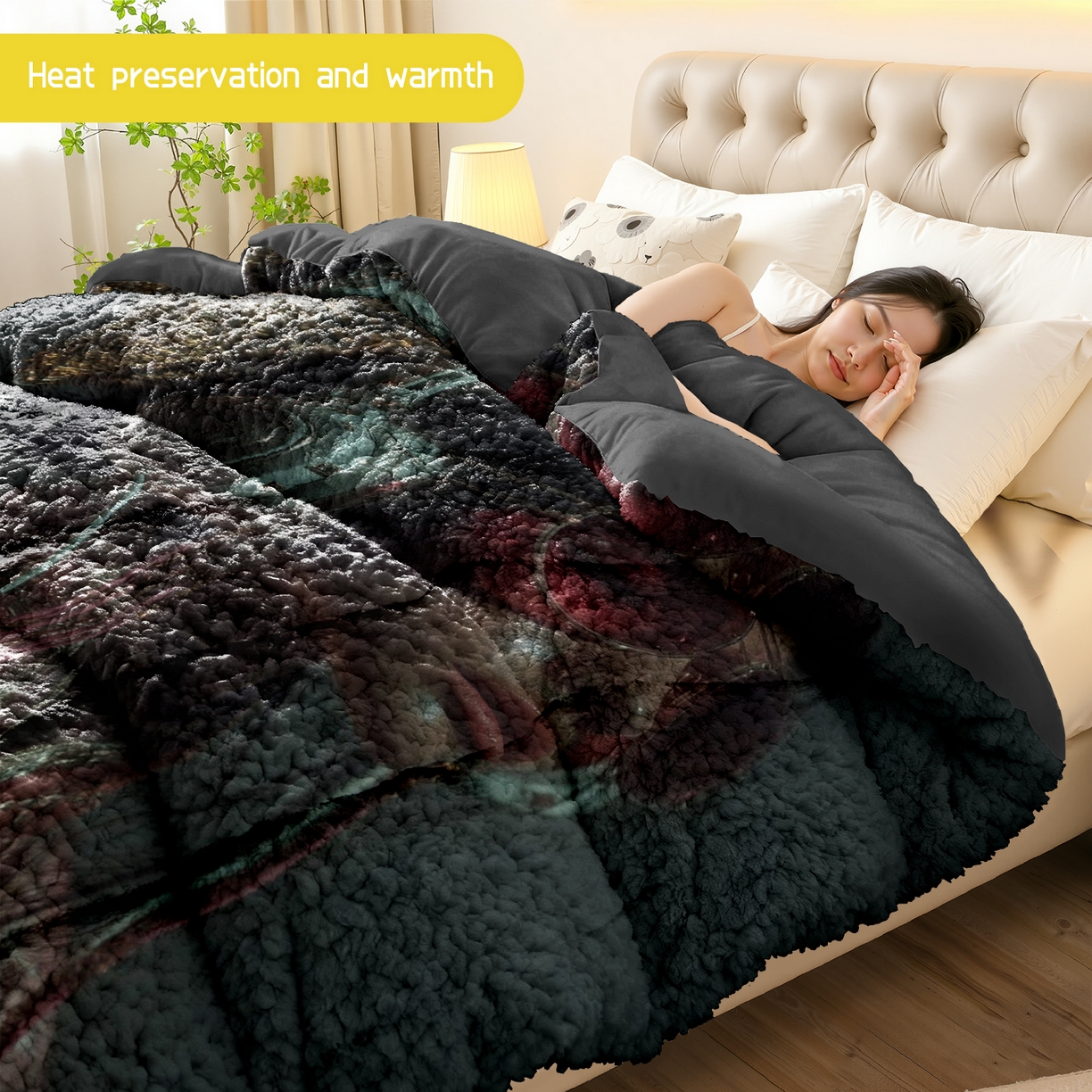 91家纺网 家纺一手货源 找家纺 合纵跨境工厂 一件定制pod模式jit跨境180G牛奶绒被子三件套一件代发temu希音集采shein亚马逊24h发 015923381