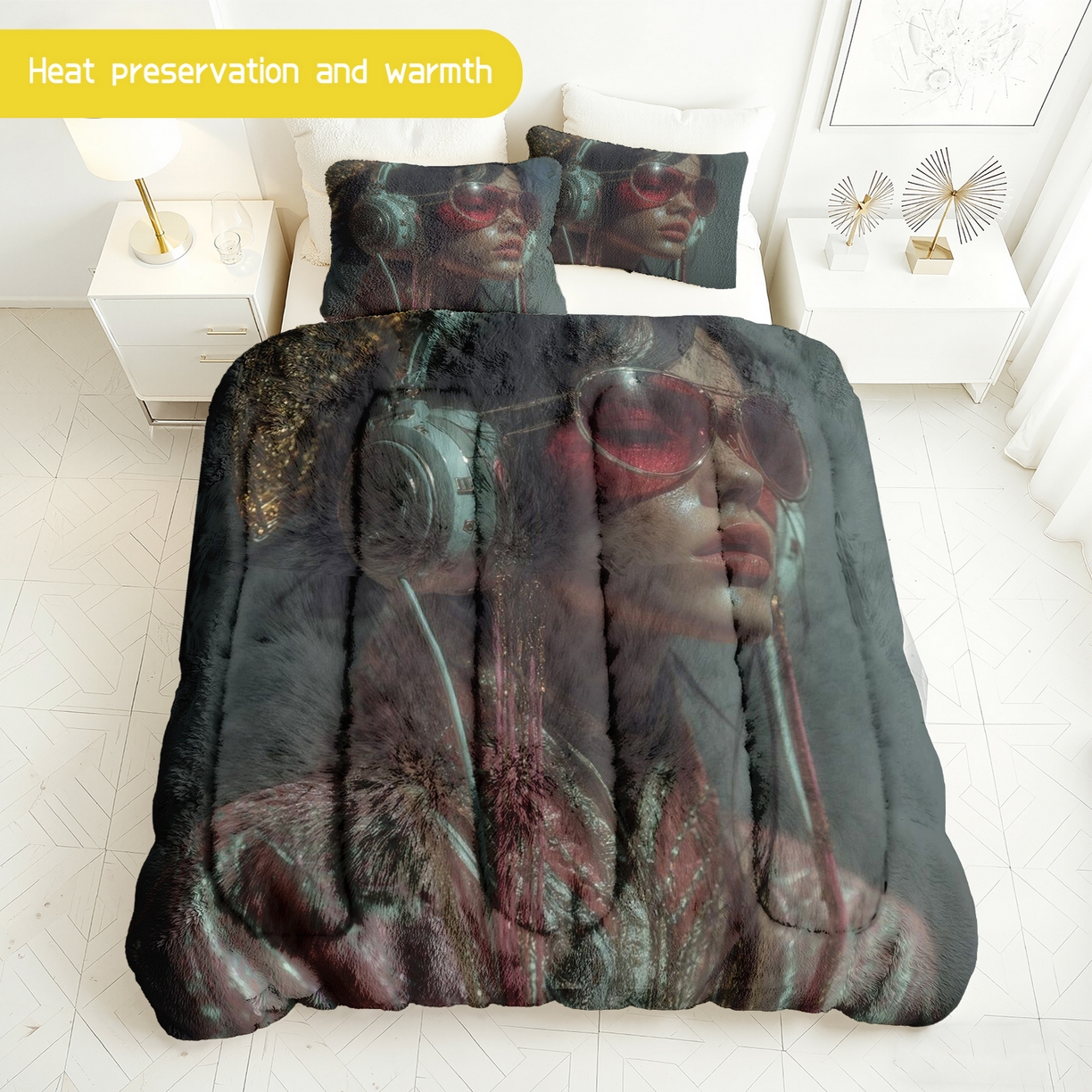 91家纺网 家纺一手货源 找家纺 合纵跨境工厂 一件定制pod模式jit跨境180G牛奶绒被子三件套一件代发temu希音集采shein亚马逊24h发 015923381