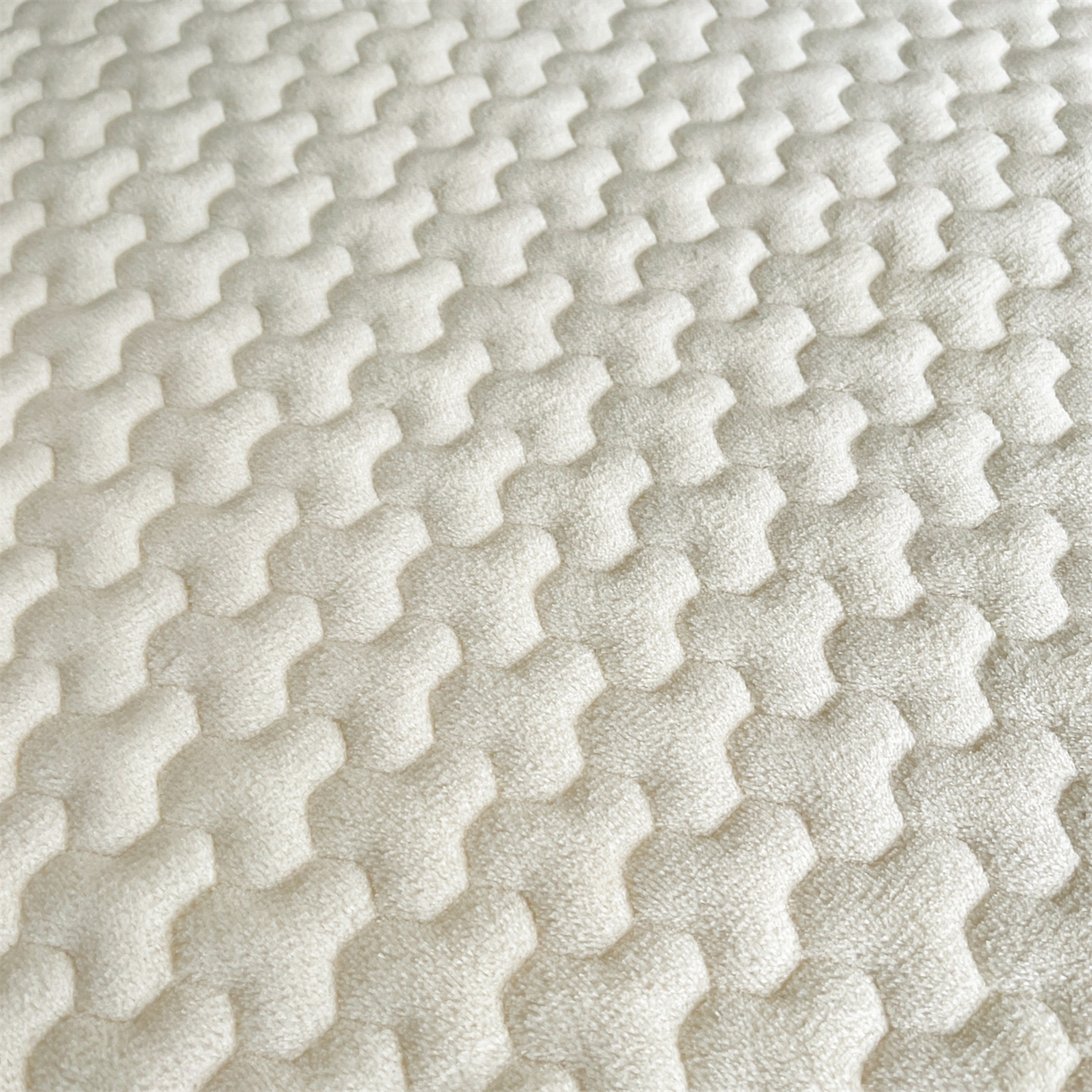 91家纺网 家纺一手货源 找家纺 居眠 2025新款绒-时安-牛奶绒夹棉床笠 绒-时安-白