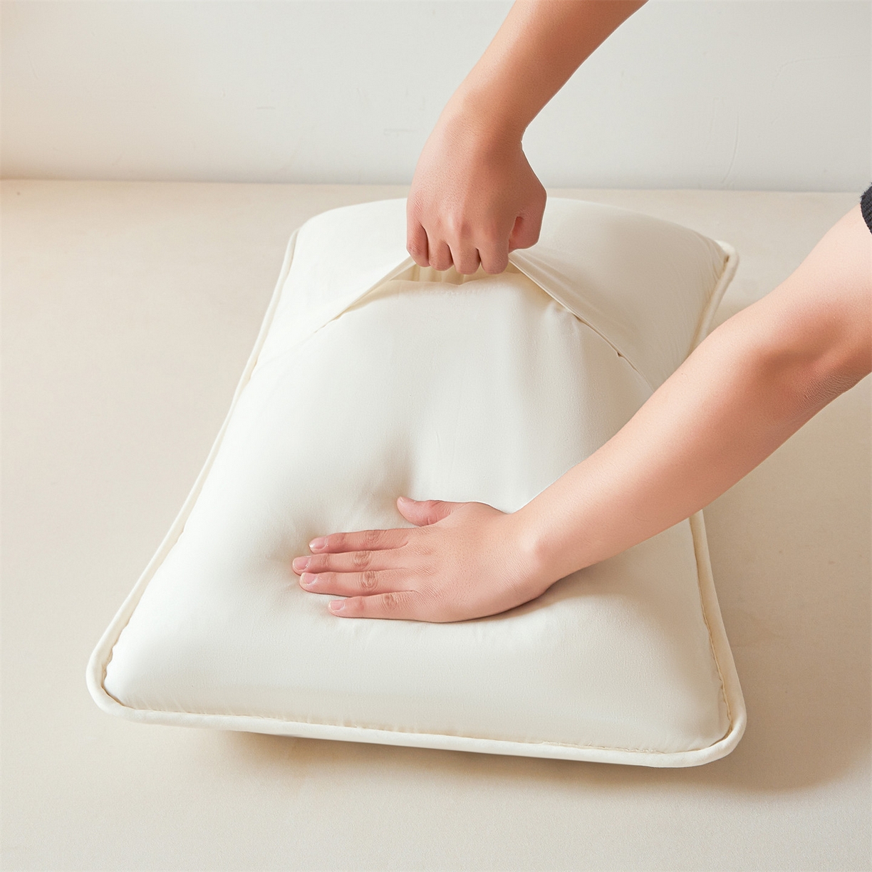 91家纺网 家纺一手货源 找家纺 （总）居眠 2025新款星禾-防水枕套