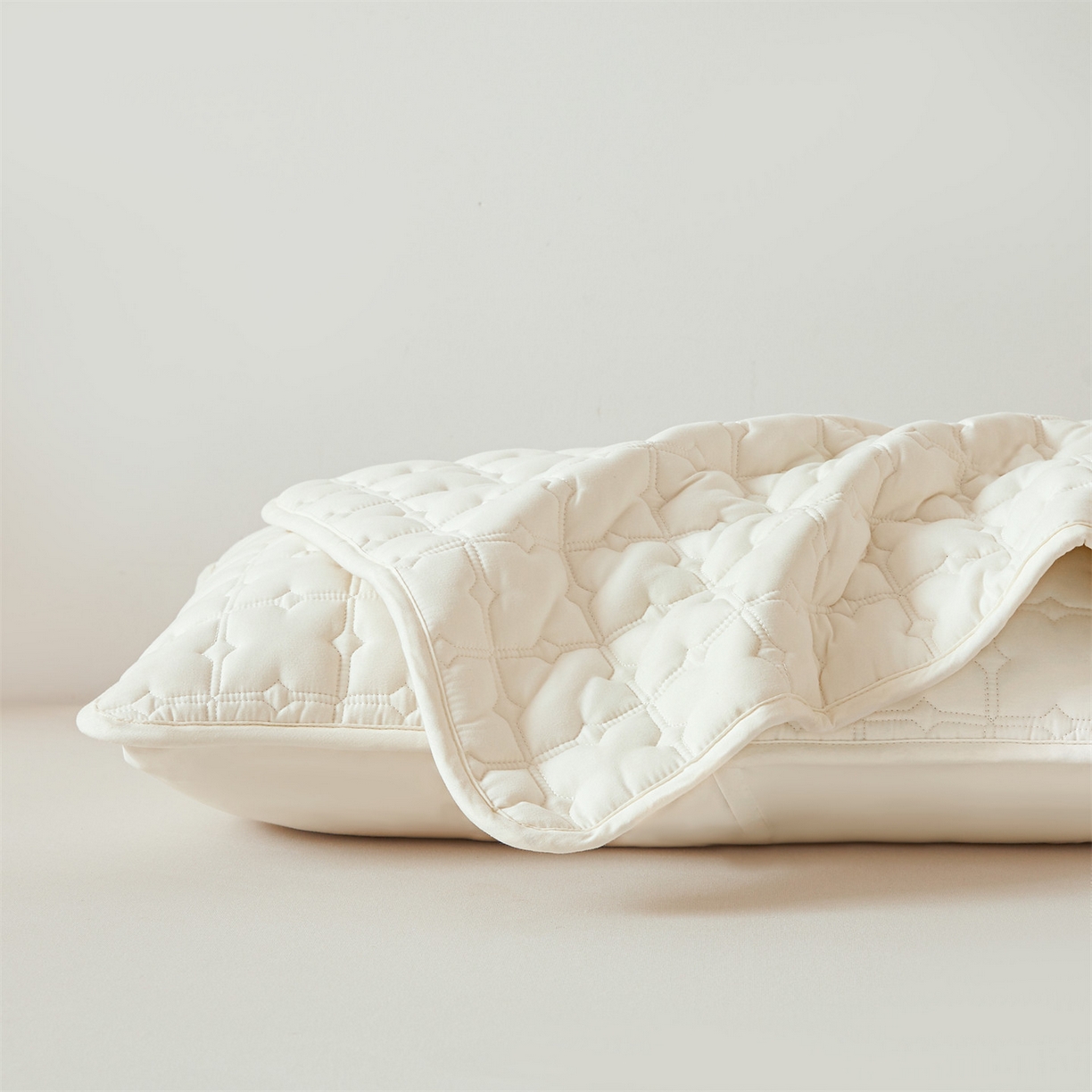 居眠 2025新款星禾-防水枕套 星禾-白