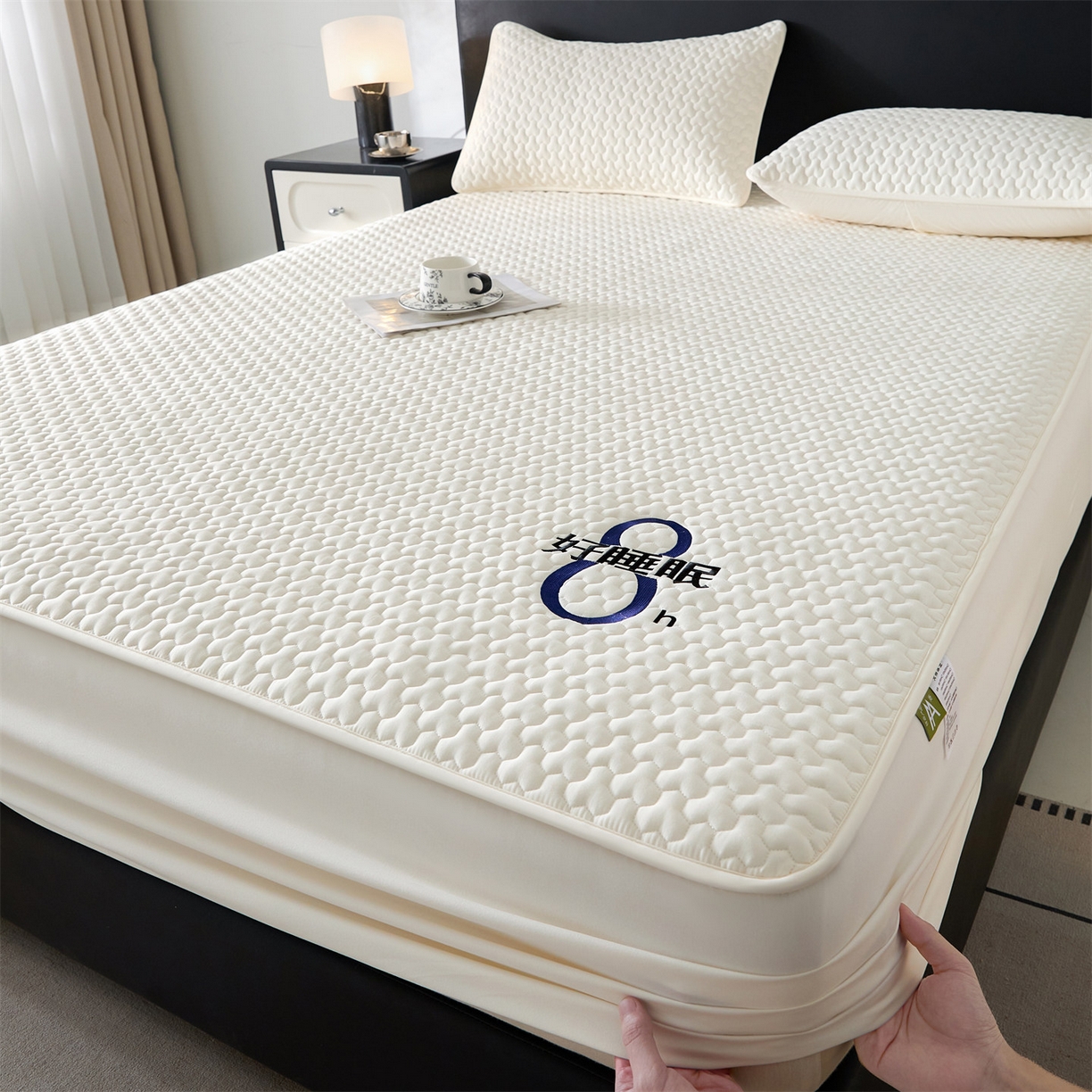 91家纺网 家纺一手货源 找家纺 （总）居眠 2025新款织梦-棉花防水床笠