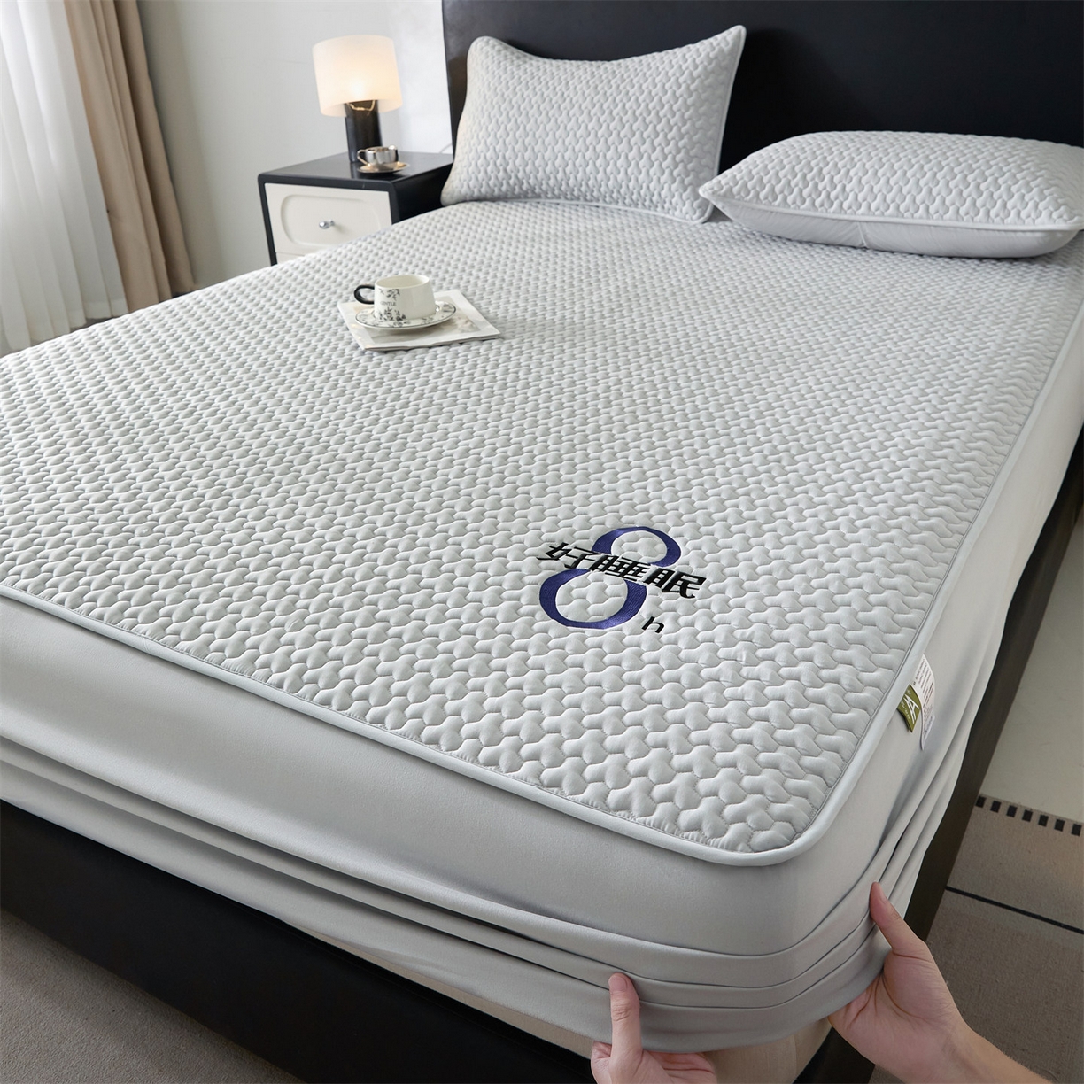 91家纺网 家纺一手货源 找家纺 （总）居眠 2025新款织梦-棉花防水床笠