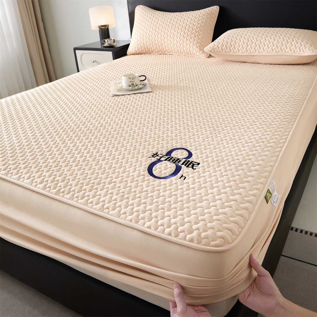 91家纺网 家纺一手货源 找家纺 （总）居眠 2025新款织梦-棉花防水床笠