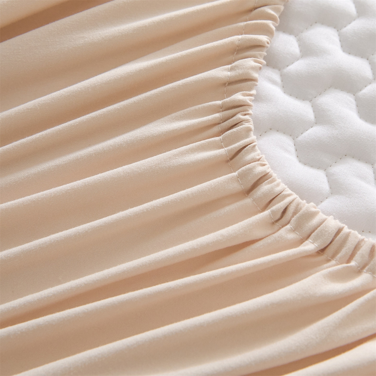 91家纺网 家纺一手货源 找家纺 居眠 2025新款织梦-棉花防水床笠 织梦-卡