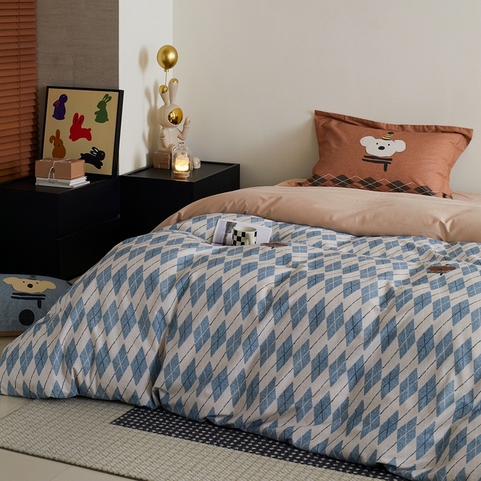 91家纺网 家纺一手货源 找家纺 （总）由丽2025新款卡通磨毛印花四件套（控价券后不低于小号190，标准210，加大225）