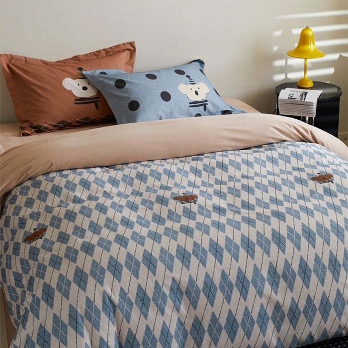 91家纺网 家纺一手货源 找家纺 （总）由丽2025新款卡通磨毛印花四件套（控价券后不低于小号190，标准210，加大225）