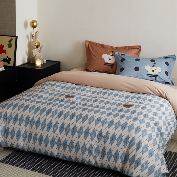 91家纺网 家纺一手货源 找家纺 （总）由丽2025新款卡通磨毛印花四件套（控价券后不低于小号190，标准210，加大225）