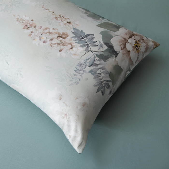 91家纺网 家纺一手货源 找家纺 优姿家纺 2026新款60支全棉贡缎数码印花四件套 绚雅