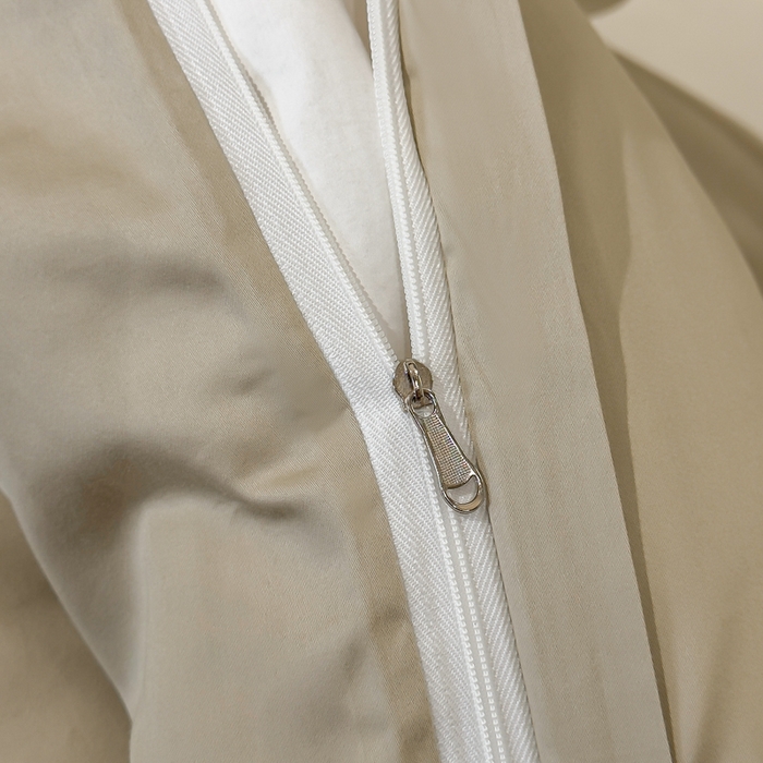 91家纺网 家纺一手货源 找家纺 优姿家纺 2026新款60长绒棉贡缎纯色系列四件套 香槟金