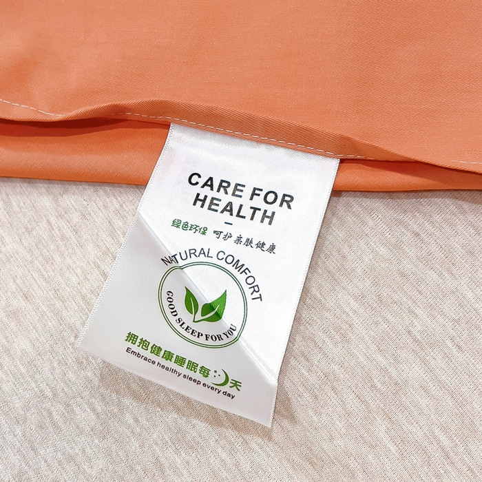 91家纺网 家纺一手货源 找家纺 优姿家纺 2026新款全棉拼接绣花四件套 繁花桔