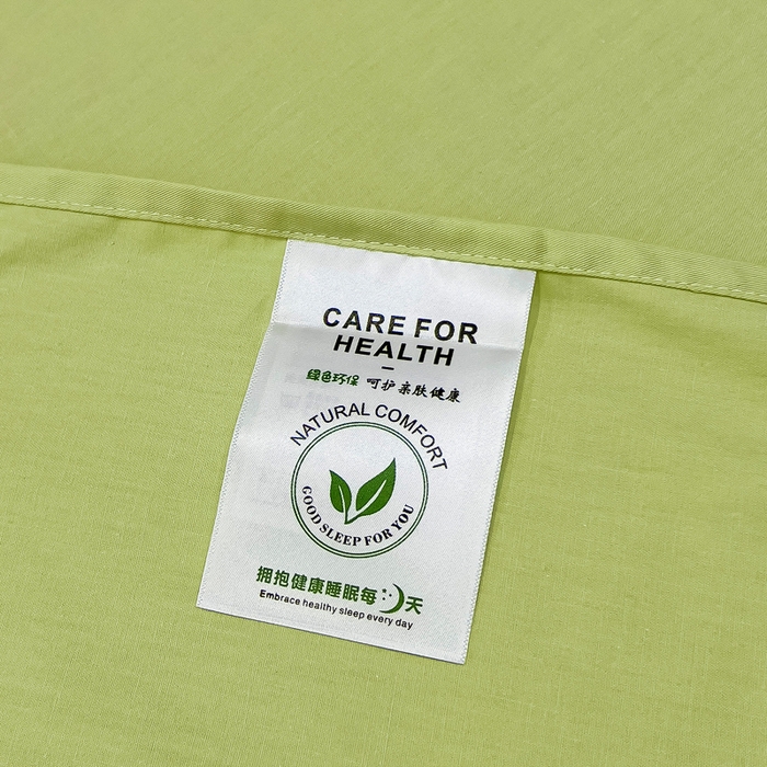 91家纺网 家纺一手货源 找家纺 优姿家纺 2026新款全棉拼接绣花四件套 繁花绿